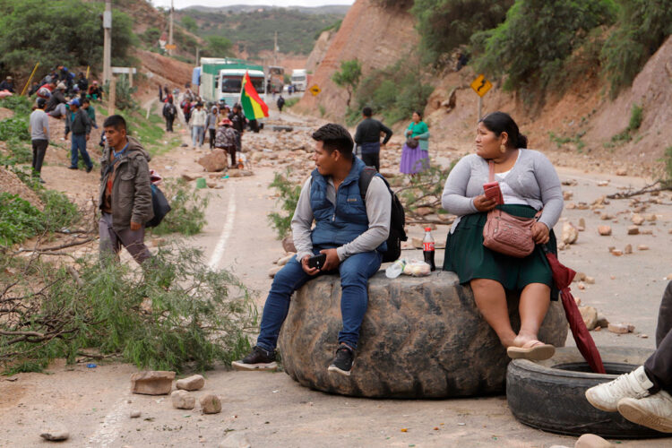 Los bloqueos de carreteras son las medidas de presión más utilizadas por movimientos sociales para exigir sus demandas.