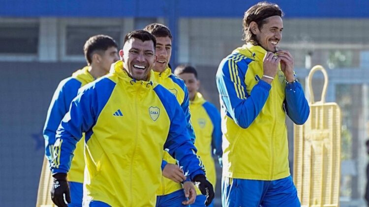 Entrenamiento de Boca Juniors