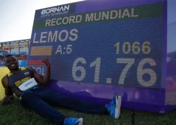 El atleta Lemos otorga el primer oro paralímpico a Colombia, con récord mundial