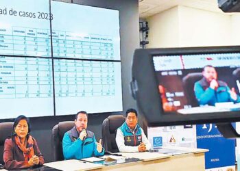 Autoridades ediles presentaron los datos de estos casos de violencia en una conferencia.