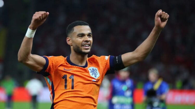 El jugador neerlandés Cody Gakpo