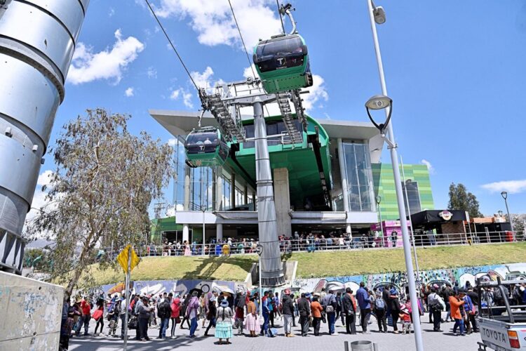 Conozca los horarios de atención de Mi teleférico en el Día del Peatón