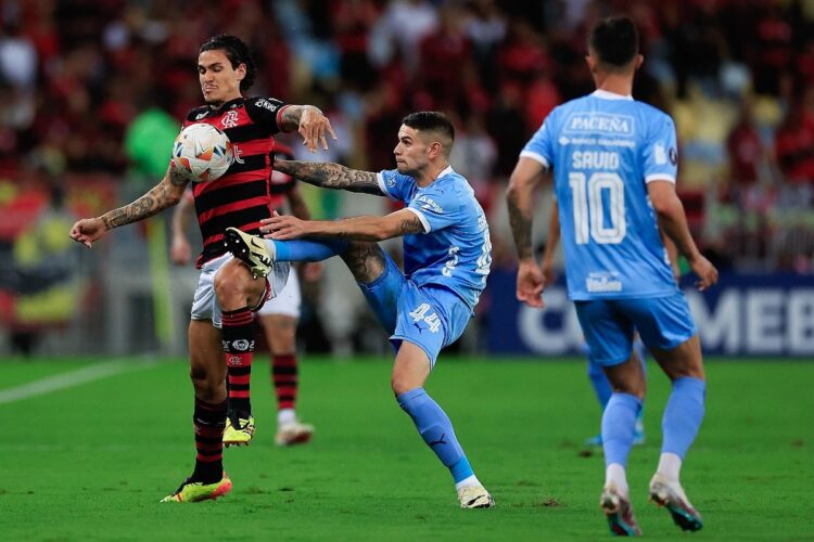 Partido de la fase de grupos de este 2024 en el Maracaná entre Flamengo y Bolívar
