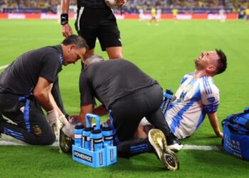 Messi se perderá al menos dos partidos del Inter por lesión de ligamentos