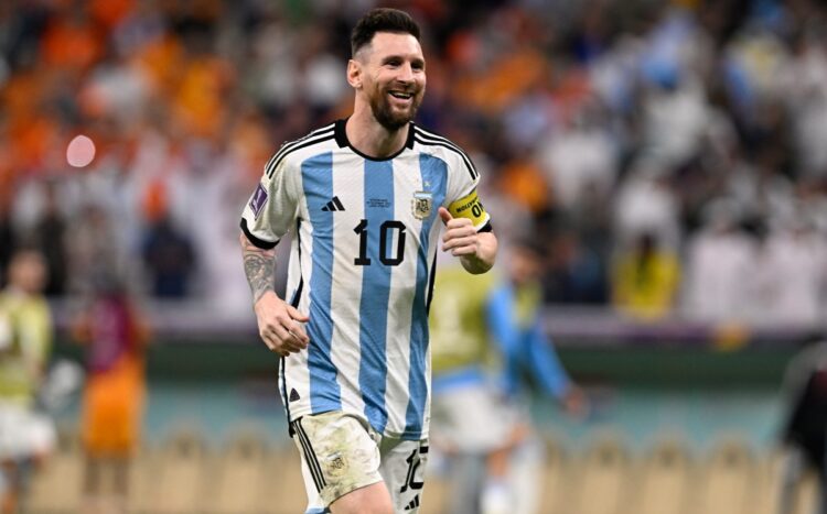 Lionel Messi, capitán de la selección argentina