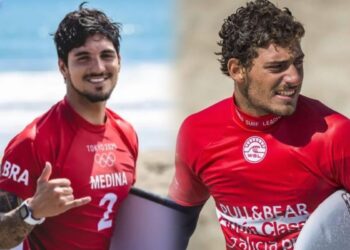 El brasileño Medina y el peruano Correa lucharán por las medallas en el surf olímpico