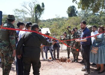 Ministerio de Gobierno inaugura ‘Base Móvil’ contra el narcotráfico en parque Noel Kempff