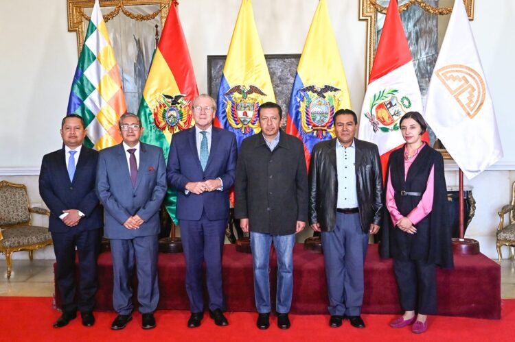 En reunión con la CAN, Bolivia reafirma su compromiso con la seguridad alimentaria