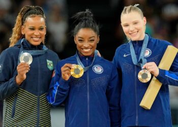 Suma y sigue: Simone Biles gana el oro en salto, el tercero en París 2024