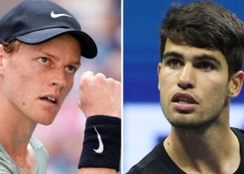 Alcaraz y Sinner inician con sustos un US Open que vive su partido más largo