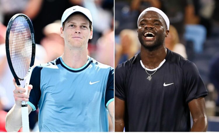 El italiano Jannik Sinner/ el estadounidense Francis Tiafoe