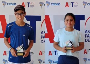 Tenistas bolivianos brillan en el Paraguay Junior Open