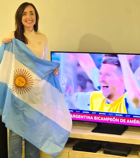 Victoria Villarruel, vicepresidenta de Argentina