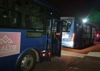 El servicio de los buses municipales de El Alto también se ve afectado por el desabastecimiento de diésel.