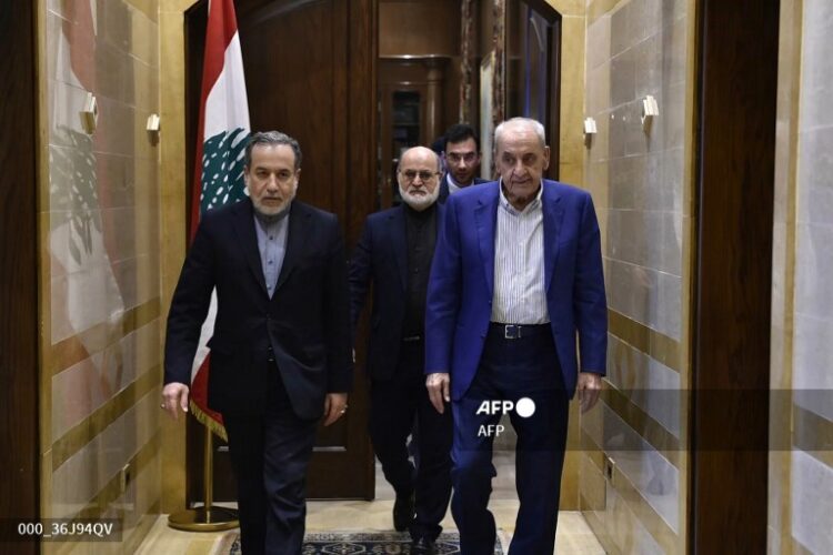 Abás Araqchi visitó Beirut