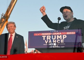 Musk estuvo en un mitin apoyando a Trump