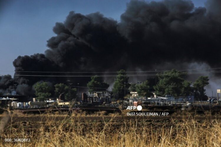 El ataque israelí fue en Damasco la capital de Siria