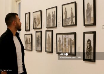 La exposición muestra el sufrimiento en Gaza