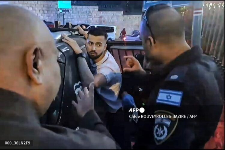 La policía israelí detuvo a un gendarme francés