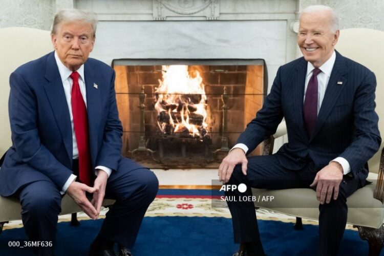 Donald Trump se reunió con Biden en la Casa Blanca