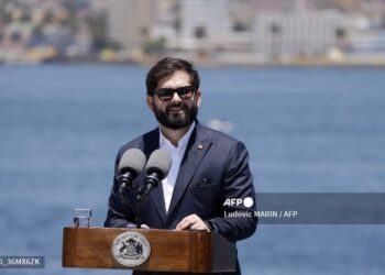 El presidente de Chile, Gabriel Boric