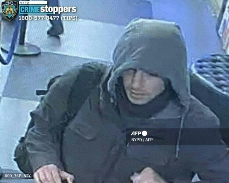 Una de las imágenes del asesino