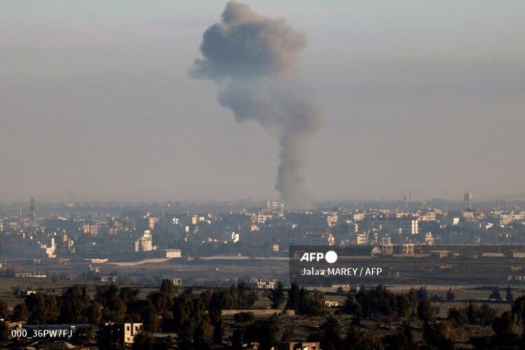 Israel bombardeó depósitos militares en Siria