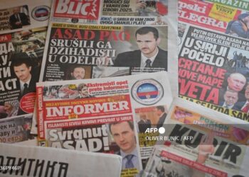 La caída de Bashar al Asad fue noticia mundial