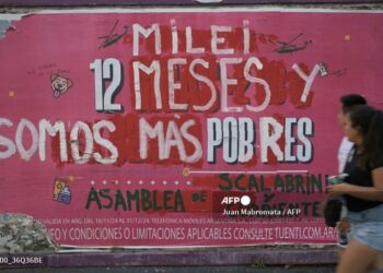 No todos creen en las promesas de Javier Milei