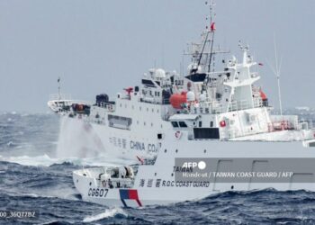 La Guardia Costera de Taiwán verificó el repliegue chino