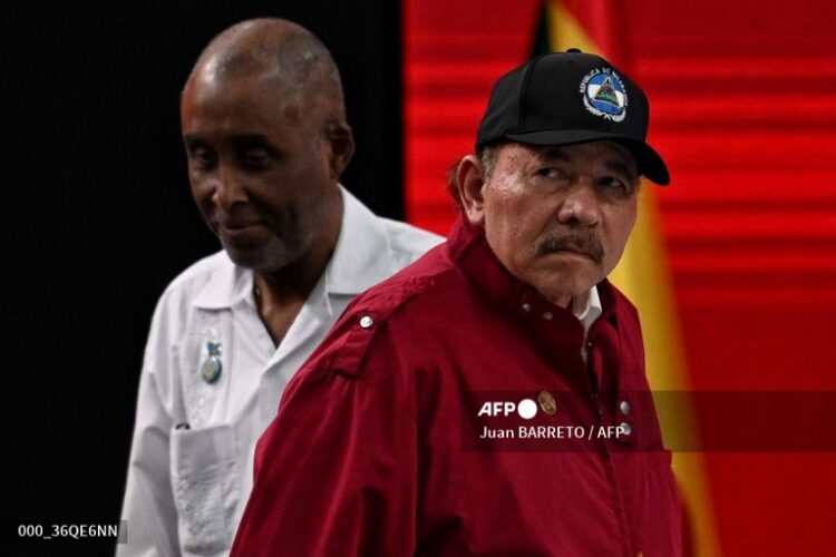 Daniel Ortega, presidente de Nicaragua