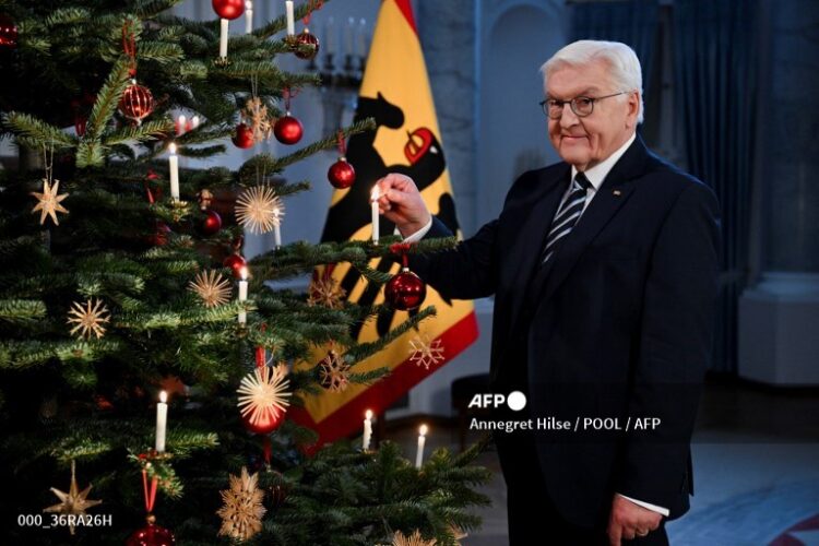 El presidente de Alemania, pide unidad
