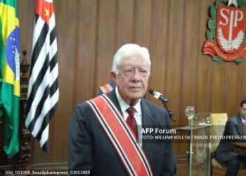 El expresidente estadounidense Jimmy Carter