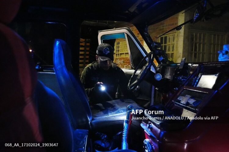 La policía colombiana realizó varios operativos