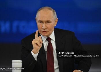 Vladimir Putin dio una conferencia de prensa