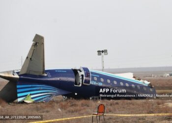 El avión se estrelló