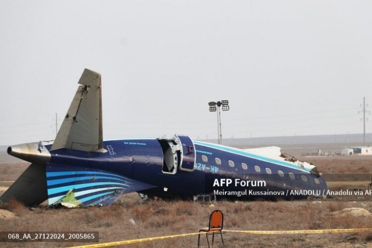 El avión se estrelló