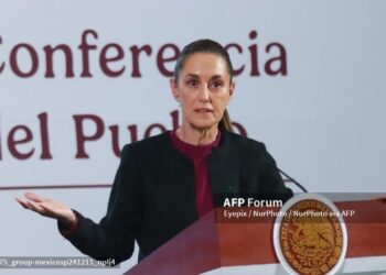 La presidenta de México, Claudia Sheinbaun