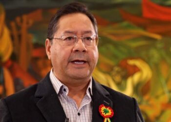 El presidente Luis Arce.