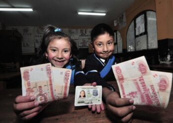 Pago del Bono Juancito Pinto llega al 95% de beneficiarios.