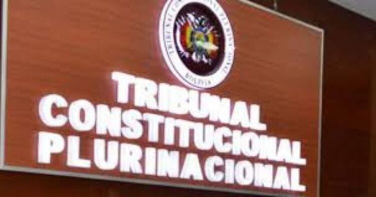 TCP ordena a sala constitucional admitir amparo que busca paralizar judiciales en La Paz