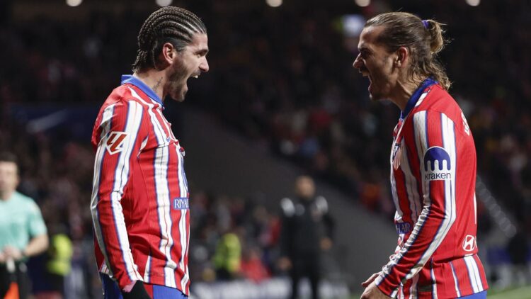 Griezmann rescata ‘in extremis’ al Atlético ante el Sevilla
