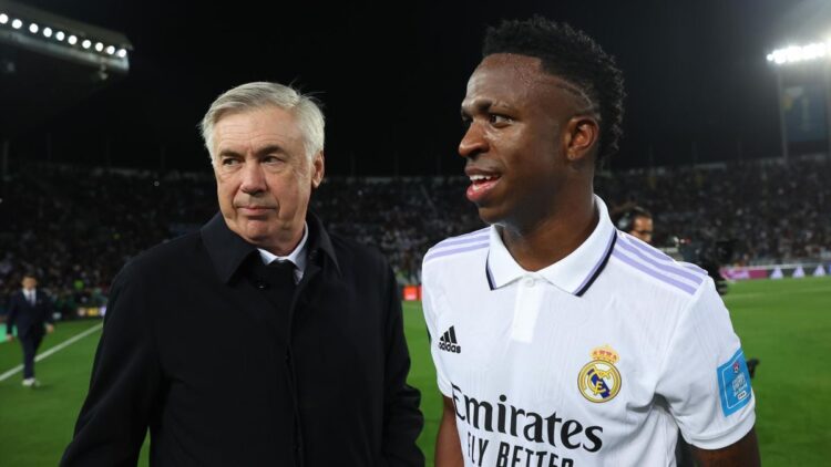 Ancelotti anuncia que Vinicius regresará ante el Atalanta en Champions