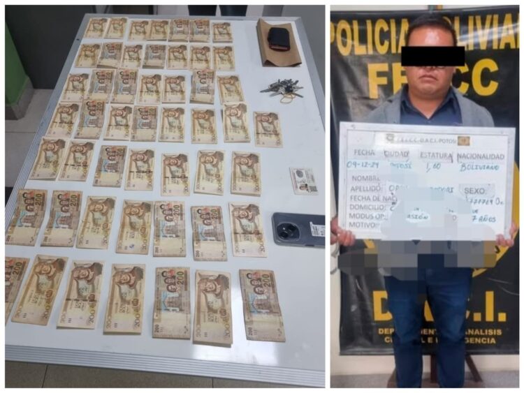 Acusan a un periodista por extorsionar a un funcionario de la Gobernación de Potosí.