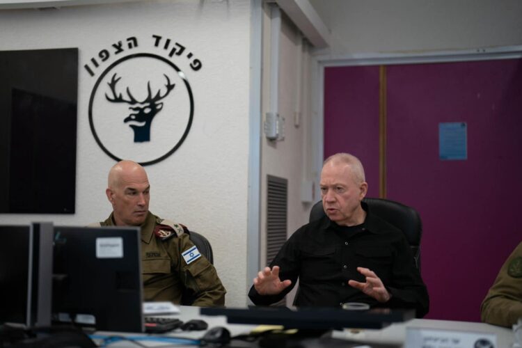 El destituido ministro de Defensa israelí Yoav Gallant