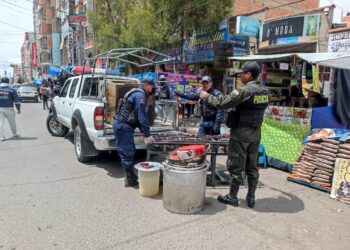 Hubo un operativo en Villa Dolores