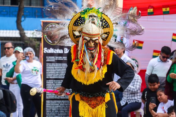 Mostraron la variedad de las danzas bolivianas