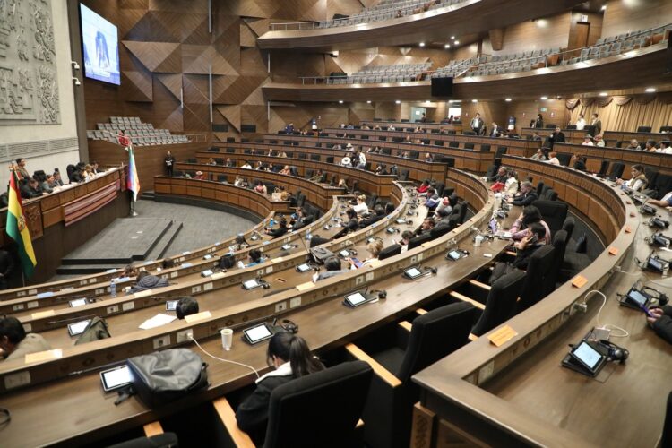 Choquehuanca convoca a sesión para conformar la comisión que trabajará en el receso legislativo