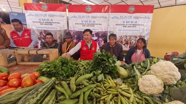 Se presentó la feria itinerante en El Alto