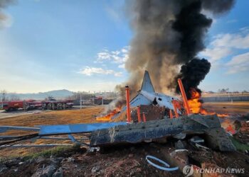 El avión quedó destruido